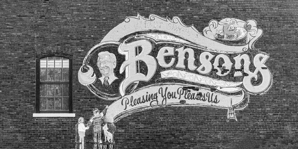 Bensons Sign Route 66 | Photo Art Print fine art photographic print