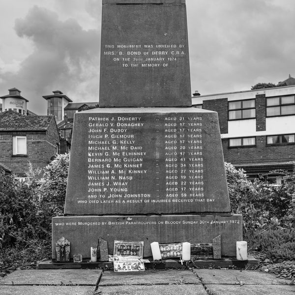 Bloody Sunday Obelisk Memorial | Photo Art Print fine art photographic print
