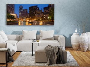 Boston financial district at dusk | Photo Art Print fine art photographic print