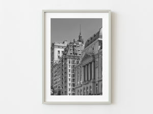 Buenos Aires Stock Exchange on a sunny day | Photo Art Print fine art photographic print