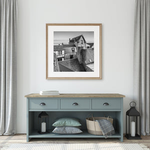 Buildings in Mont Saint Michel | Photo Art Print fine art photographic print