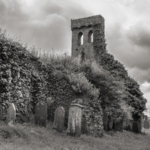 Alte Kirche überwucherter Friedhof Cahir Irland | Foto Kunstdruck Fine Art Fotodruck
