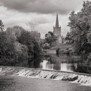 Iglesia fuera de los muros del castillo de Cahir | Foto Impresión de arte Fine Art impresión fotográfica