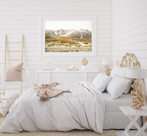 Calm foggy morning sand dunes Western Australia | Photo Art Print fine art photographic print