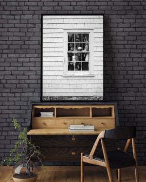 Camden Maine Boathouse Window | Photo Art Print fine art photographic print