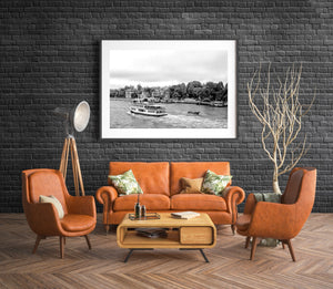 Canal ferry on Canale Della Giudecca Venice | Photo Art Print fine art photographic print