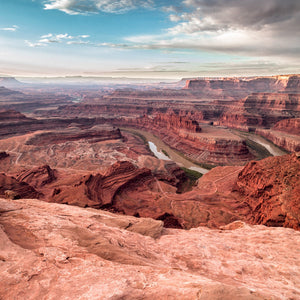 Canyon with clouds | Photo Art Print fine art photographic print