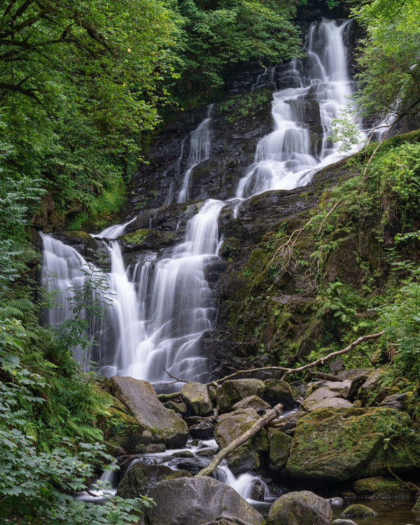 Cascading Torc Waterfall Ireland | Photo Art Print fine art photographic print