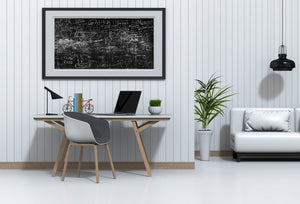 Chalkboard Fence Sydney Australia | Photo Art Print fine art photographic print