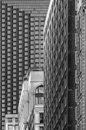 Mehrere Bürogebäude in Chicago | Foto Kunstdruck Fine Art Fotodruck