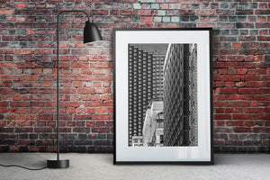 Mehrere Bürogebäude in Chicago | Foto Kunstdruck Fine Art Fotodruck