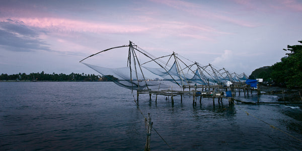 Chinese fishing nets India | Photo Art Print fine art photographic print