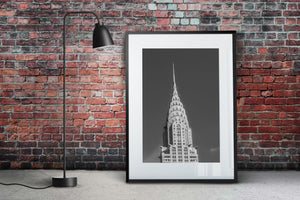 Edificio Chrysler en un día despejado | Foto Impresión de arte Fine Art impresión fotográfica