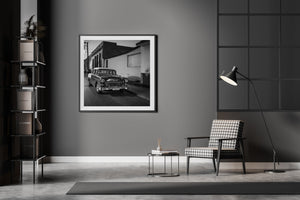 Classic car at dusk parked on the street Trinidad Cuba | Photo Art Print fine art photographic print