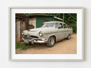 Classic car in poor condition Cuba | Photo Art Print fine art photographic print