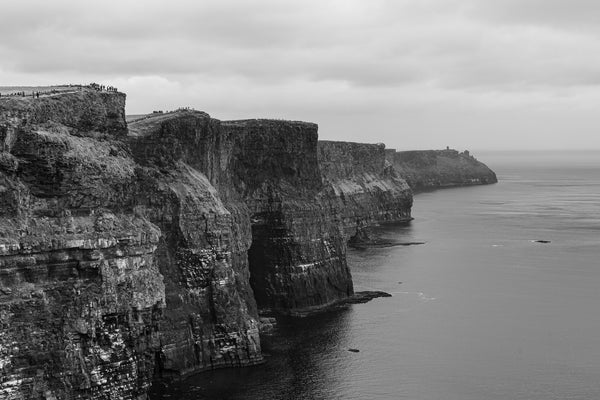 Cliffs of Moher on a dark day | Photo Art Print fine art photographic print