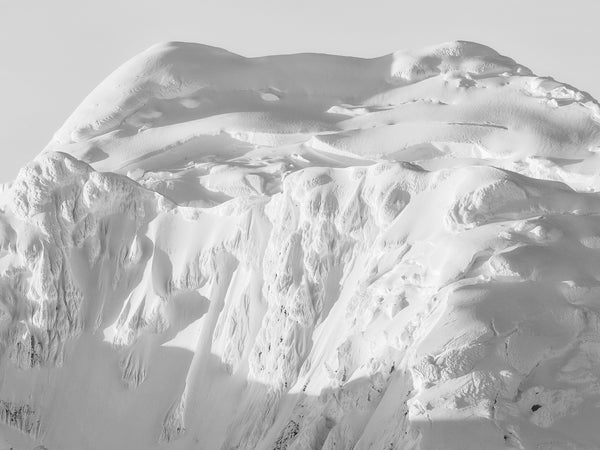 Closeup detail of a rugged Antarctica mountain landscape | Photo Art Print fine art photographic print