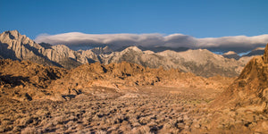 Clouds over Eastern Sierra Mountains | Photo Art Print fine art photographic print