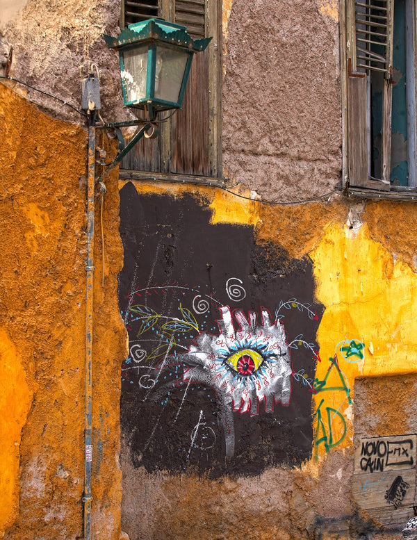 Colorful graffiti on wall Athens Greece | Photo Art Print fine art photographic print