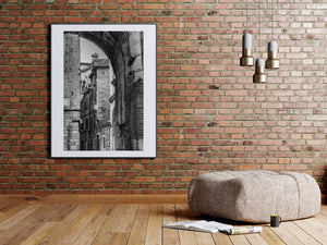 Croatia narrow street | Photo Art Print fine art photographic print