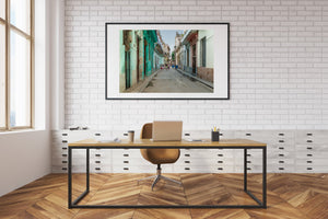 Crowd of people walking in the street Havana Cuba | Photo Art Print fine art photographic print