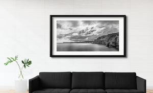 Dark clouds over Ballintoy County Northern Ireland | Photo Art Print fine art photographic print