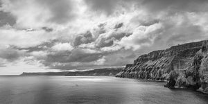 Dark clouds over Ballintoy County Northern Ireland | Photo Art Print fine art photographic print