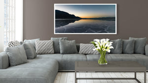 Death Valley salt flats sunset | Photo Art Print fine art photographic print