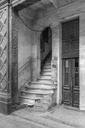 Doorway and staircase entrance Havana Cuba | Photo Art Print fine art photographic print