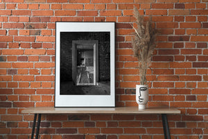 Doorways abandoned building Portland Maine | Photo Art Print fine art photographic print