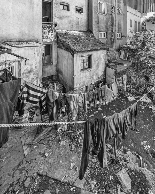 Drying laundry Istanbul Turkey | Photo Art Print fine art photographic print