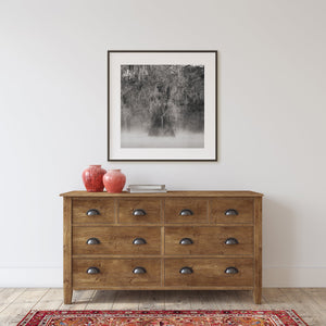 Eerie mist Louisiana Swamps | Photo Art Print fine art photographic print