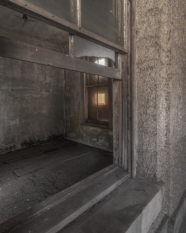 Ellis Island abandoned hospital interior window | Photo Art Print fine art photographic print