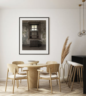 Ellis Island abandoned windows and radiator | Photo Art Print fine art photographic print
