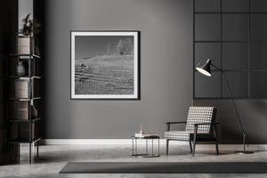 Farm Fencing on the hills of Romania | Photo Art Print fine art photographic print