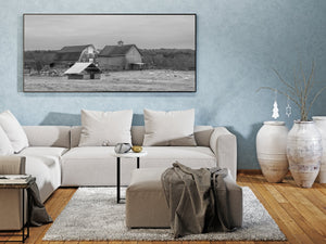 Farmhouse and barn rural Maine | Photo Art Print fine art photographic print