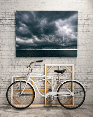 Gewitterwolken vor der Küste Floridas | Foto Kunstdruck Fine Art Fotodruck