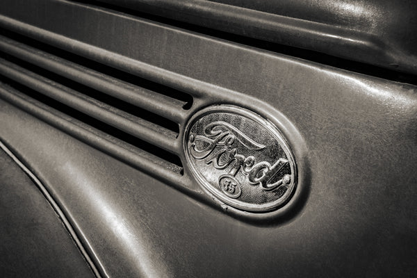Ford V 85 Truck Emblem | Photo Art Print fine art photographic print