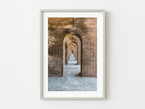 Fort Jefferson Arches - Historic Military Base Key West Photo | Photo Art Print fine art photographic print