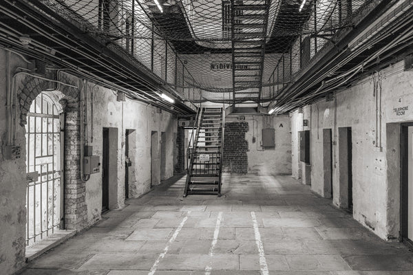 Fremantle prison jail cell block | Photo Art Print fine art photographic print