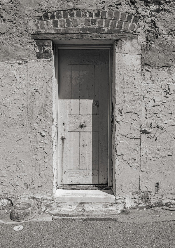 Fremantle prison jail cell wooden door | Photo Art Print fine art photographic print