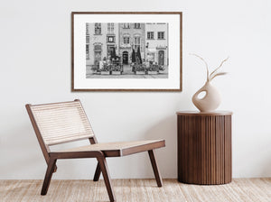 Gdansk Poland Main street Dlugi coffee shop | Photo Art Print fine art photographic print