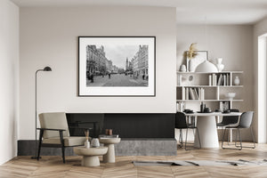 Gdansk Poland Main street Dlugi in November | Photo Art Print fine art photographic print