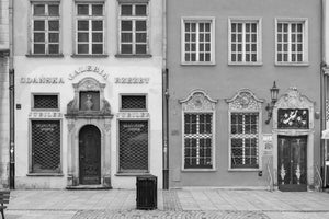 Gdansk Poland Main street Dlugi store fronts | Photo Art Print fine art photographic print