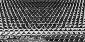SAHMRI diagrid gevelbuitendetail | Foto Kunstprint Fine Art fotografische afdruk