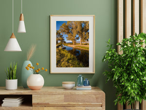 Fluss im Tal Kalifornien | Foto Kunstdruck Fine Art Fotodruck