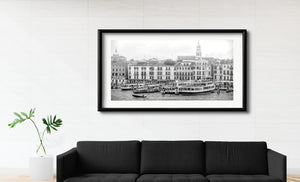Grand Canal docks in Venice Italy | Photo Art Print fine art photographic print