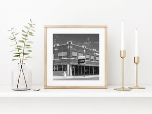 Grandma Jos restaurant Route 66 Sidney Nebraska | Photo Art Print fine art photographic print