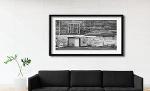 Harbor Fish Market Run Down Building Portland Maine | Photo Art Print fine art photographic print