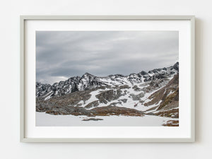 Helicopter in Cold Air of Martial Mountains  | Photo Art Print fine art photographic print